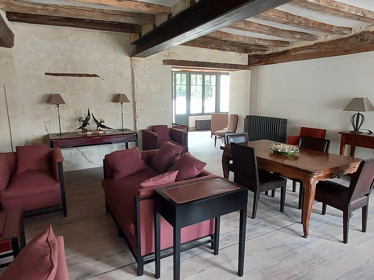 Gîte 10 pers. Benais : 5 ch, jardin, Pays des Châteaux - Photo 34