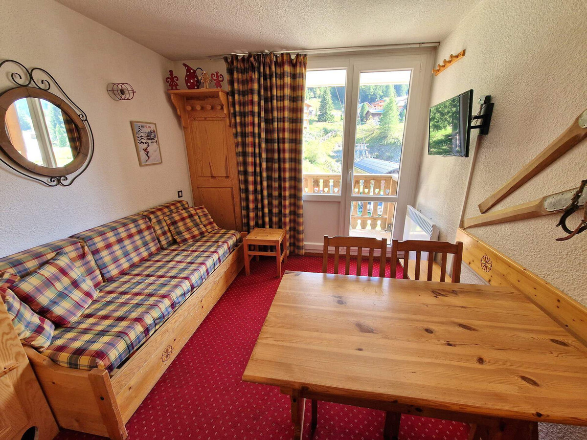Studio 3 personnes à Valfréjus, balcon sud et casier à skis - Photo 3