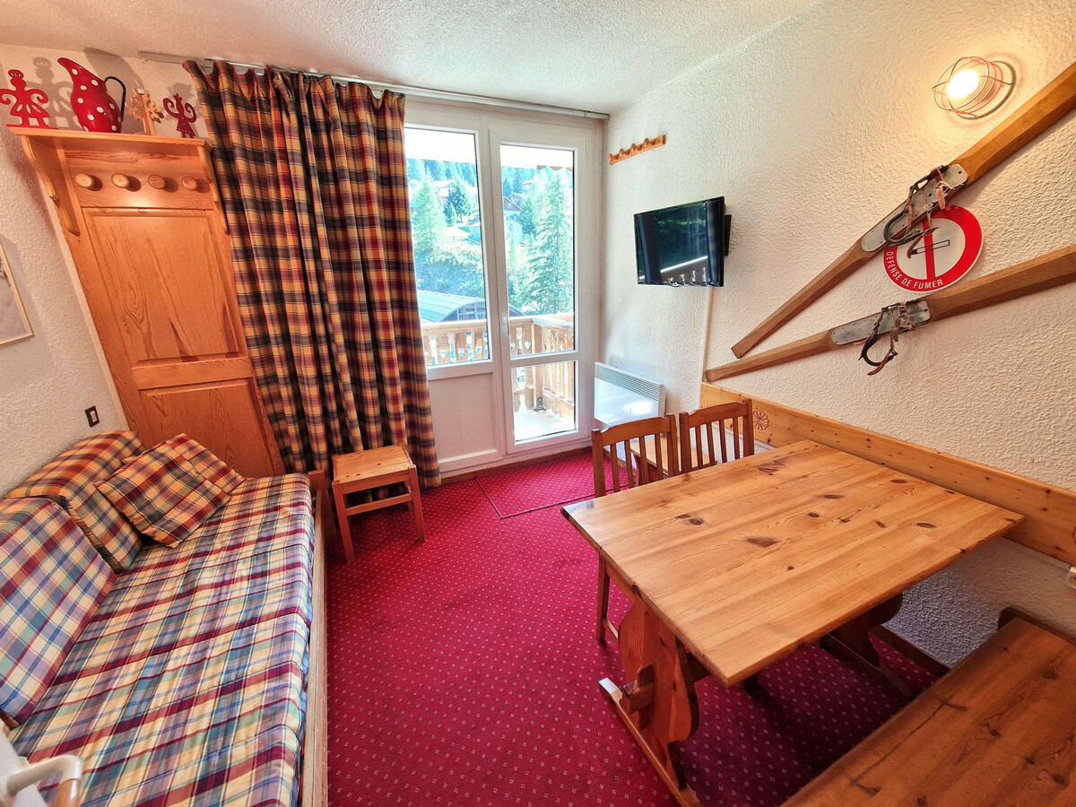 Studio 3 personnes à Valfréjus, balcon sud et casier à skis - Photo 9