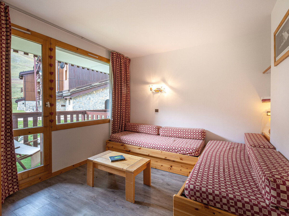 Studio ski-in/ski-out 4 pers, balcon sud, Valmorel - Photo 1