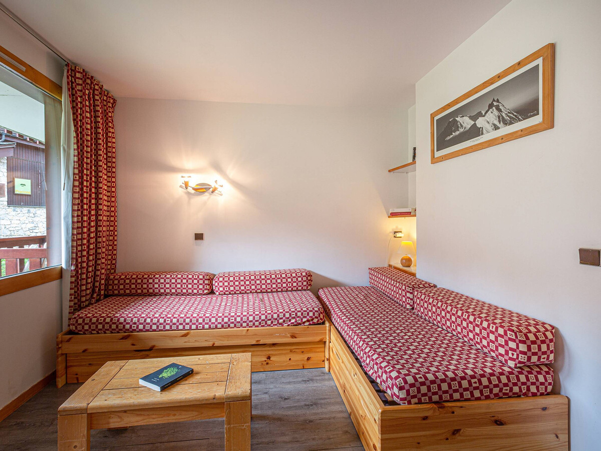 Studio ski-in/ski-out 4 pers, balcon sud, Valmorel - Photo 2