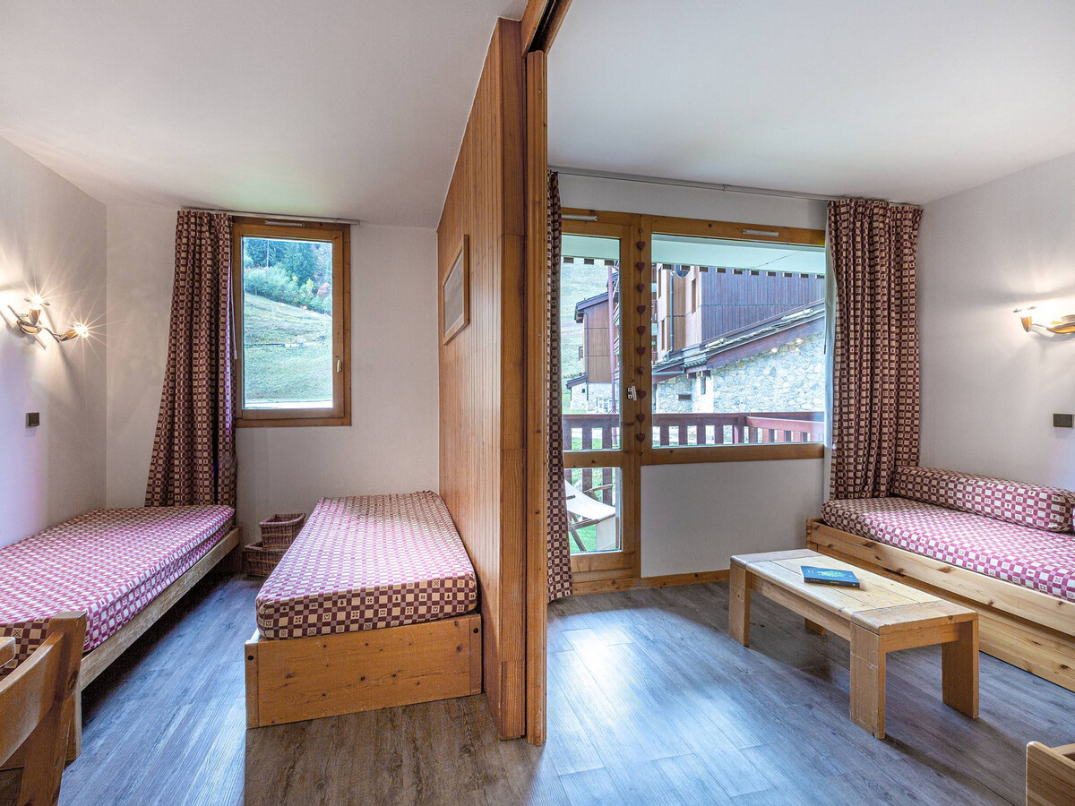 Studio ski-in/ski-out 4 pers, balcon sud, Valmorel - Photo 4
