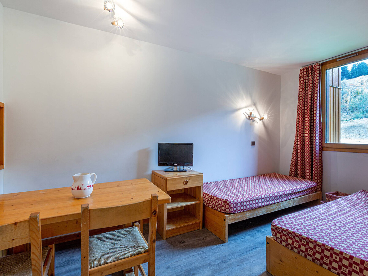 Studio ski-in/ski-out 4 pers, balcon sud, Valmorel - Photo 5