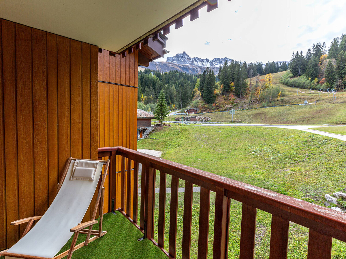 Studio ski-in/ski-out 4 pers, balcon sud, Valmorel - Photo 8