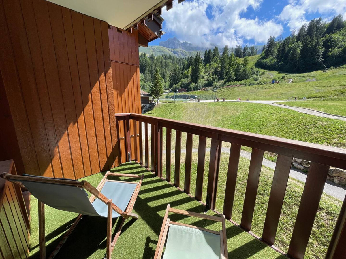Studio ski-in/ski-out 4 pers, balcon sud, Valmorel - Photo 9