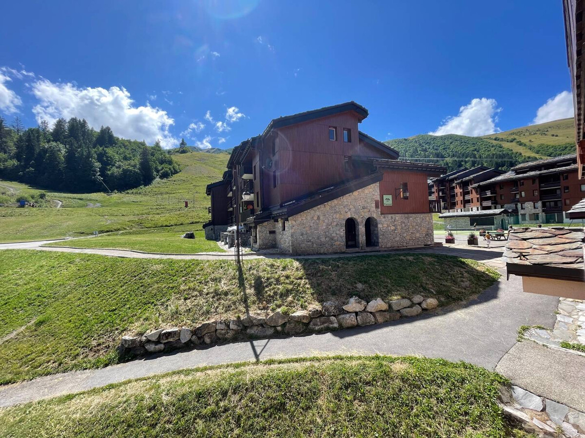 Studio ski-in/ski-out 4 pers, balcon sud, Valmorel - Photo 10