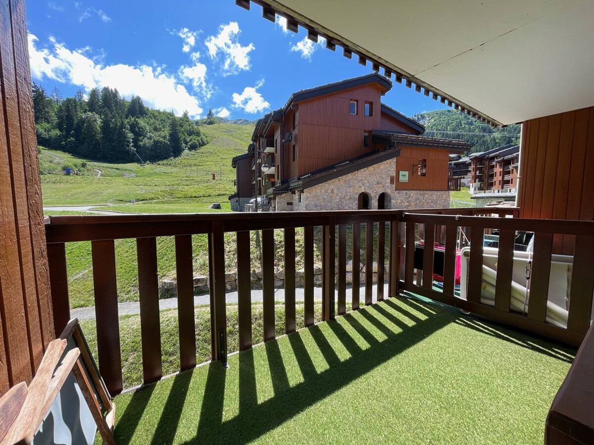 Studio ski-in/ski-out 4 pers, balcon sud, Valmorel - Photo 13