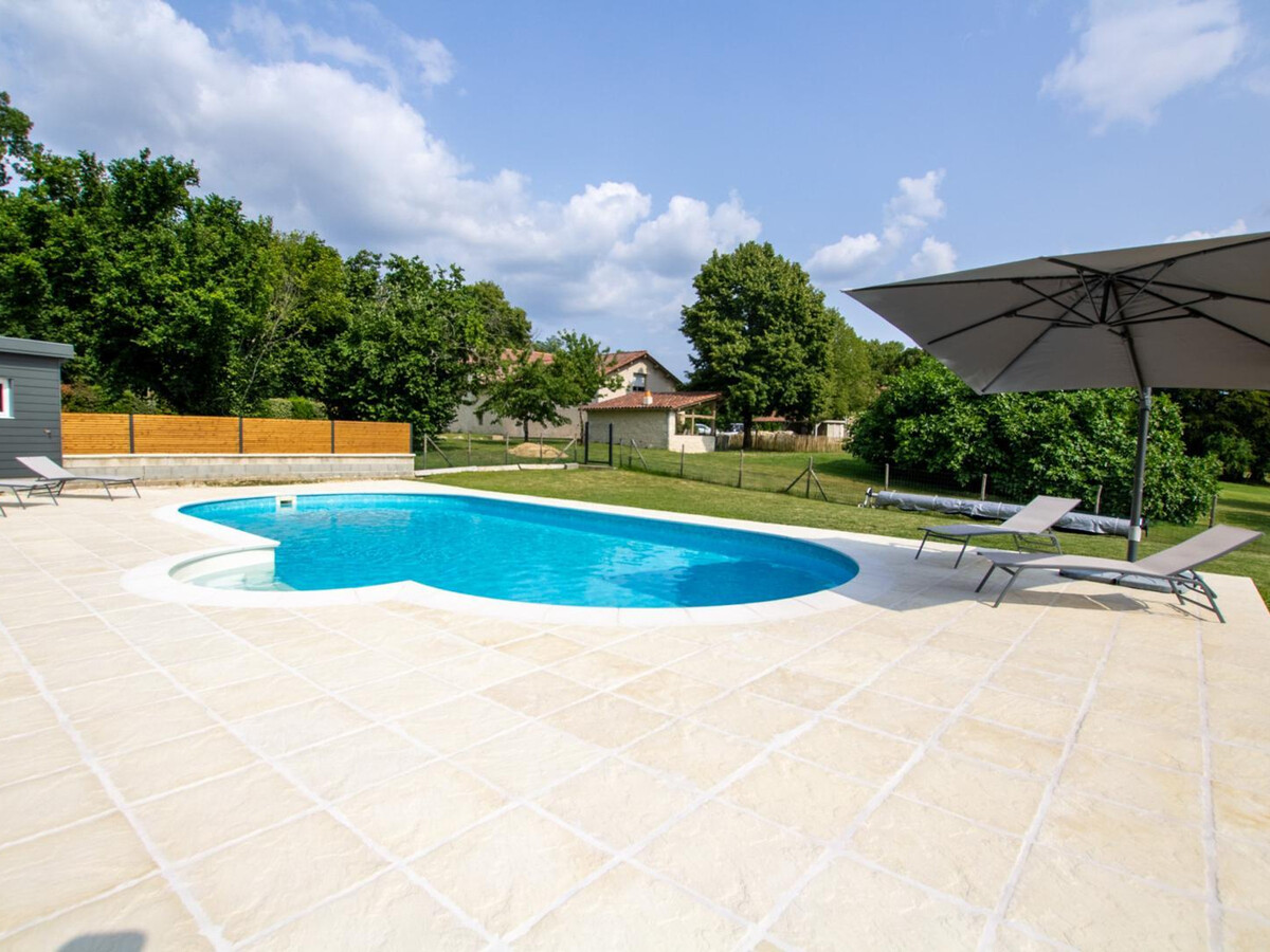 Maison 9 pers. avec piscine chauffée et étang privé à Agonac - Photo 1