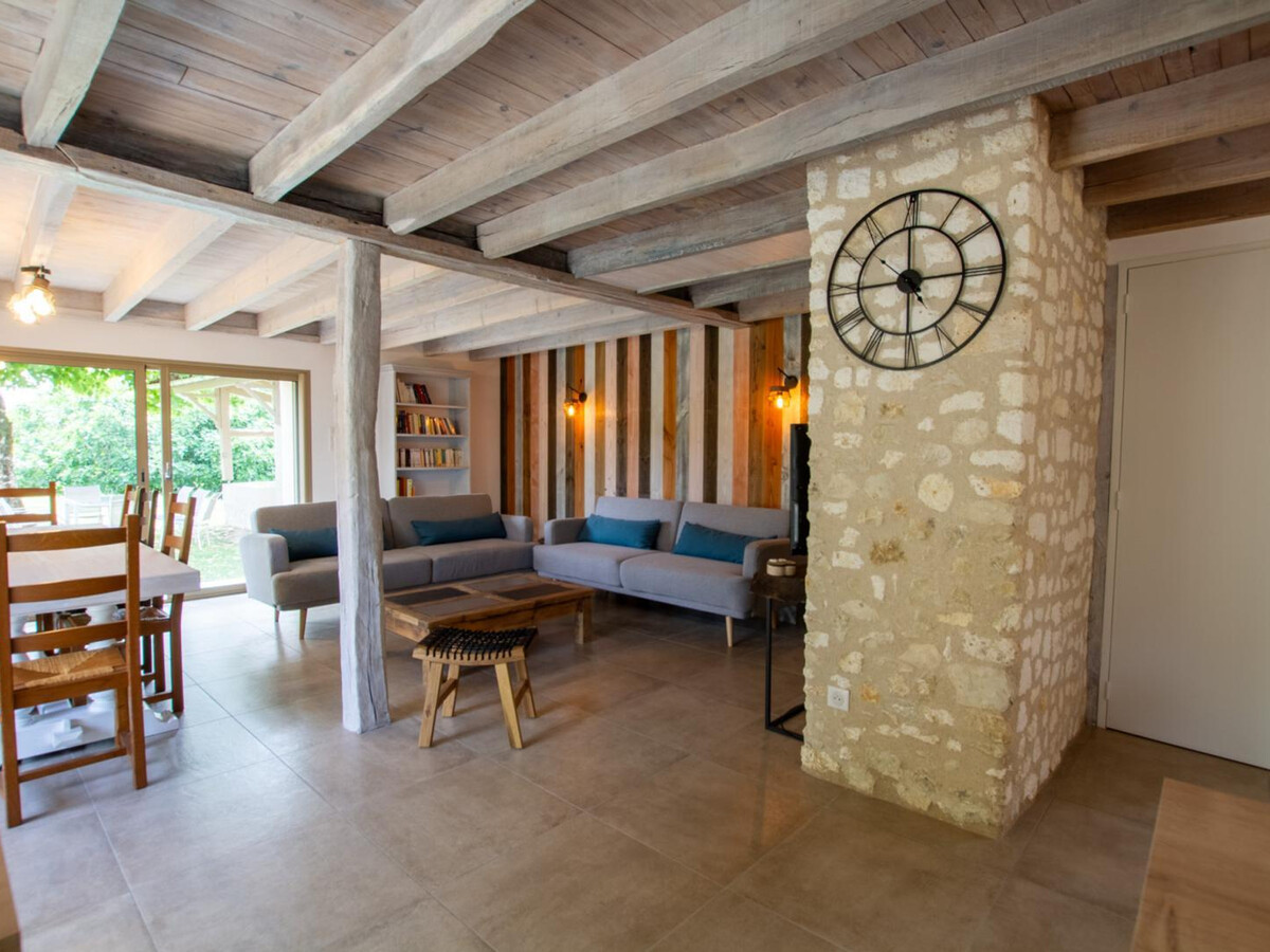 Maison 9 pers. avec piscine chauffée et étang privé à Agonac - Photo 5
