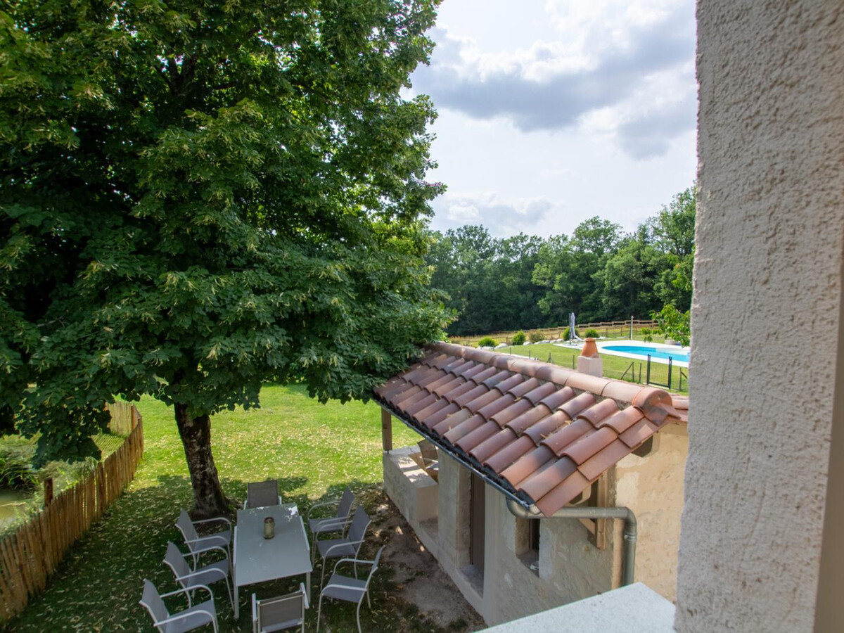 Maison 9 pers. avec piscine chauffée et étang privé à Agonac - Photo 22