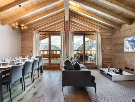 Magnifique duplex 9 pers à Courchevel avec balcon et parking : photo 6