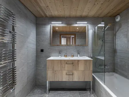 Magnifique duplex 9 pers à Courchevel avec balcon et parking : photo 10