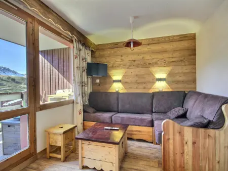 Appartement rénové 4 pers. au pied des pistes, Belle Plagne : photo 2