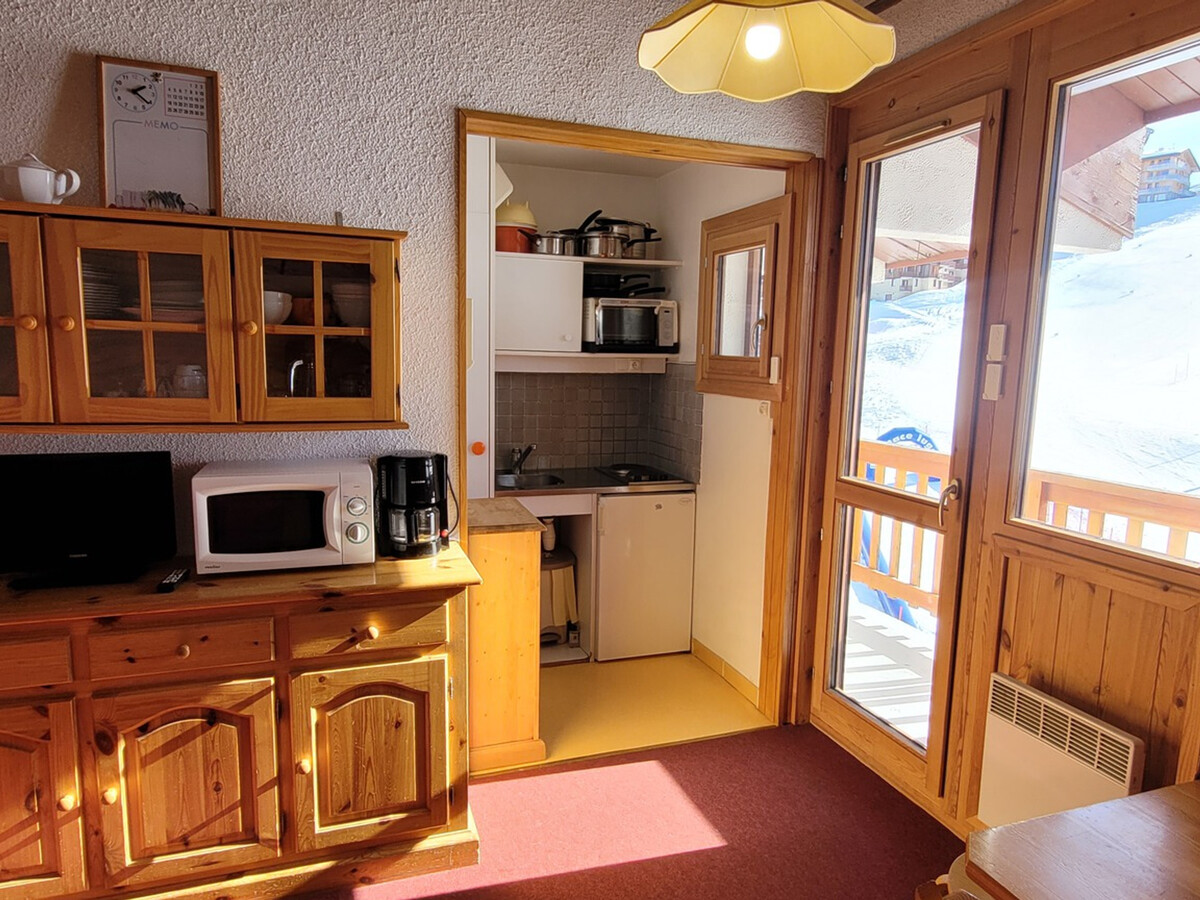 Studio mezzanine 4 pers avec vue pistes à Plagne Villages - Photo 3