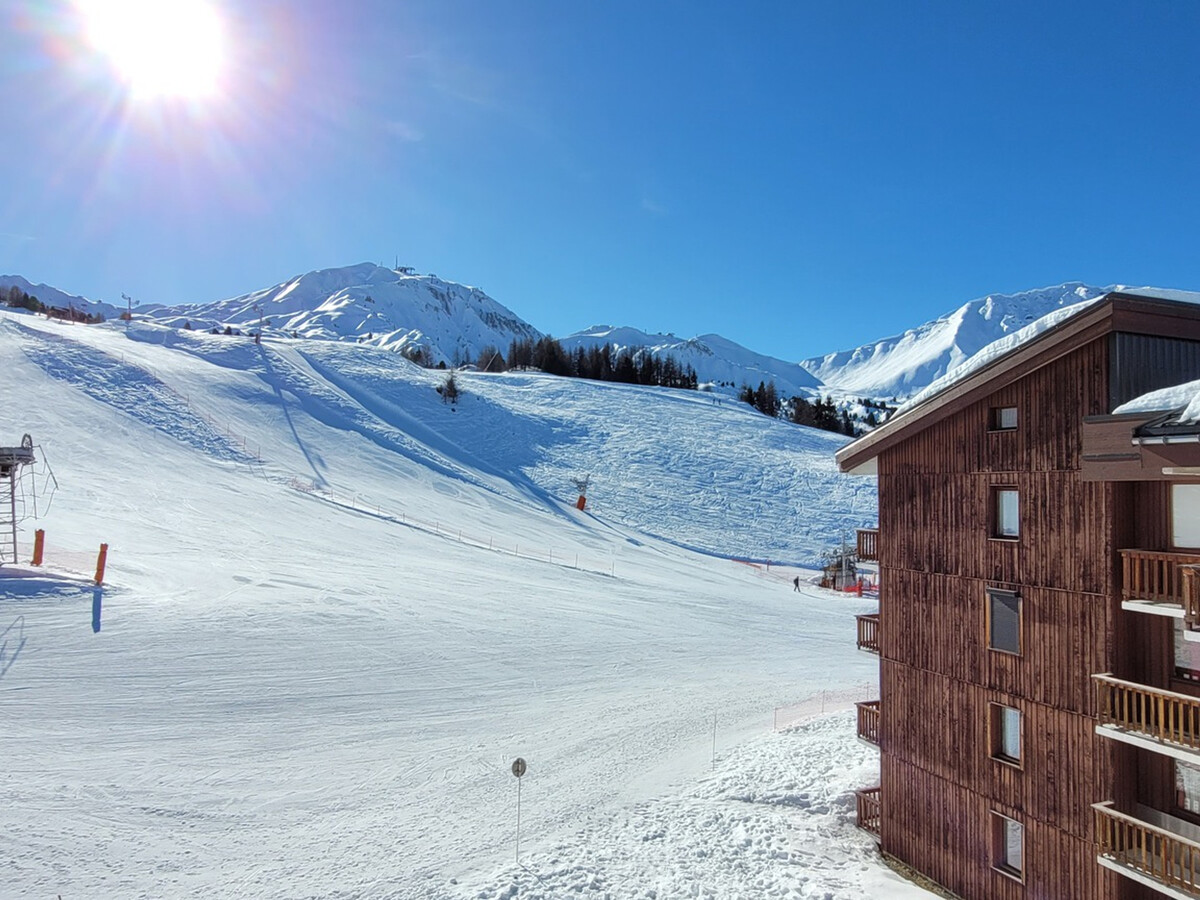 Studio mezzanine 4 pers avec vue pistes à Plagne Villages - Photo 9