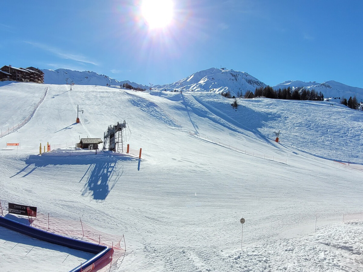 Studio mezzanine 4 pers avec vue pistes à Plagne Villages - Photo 10