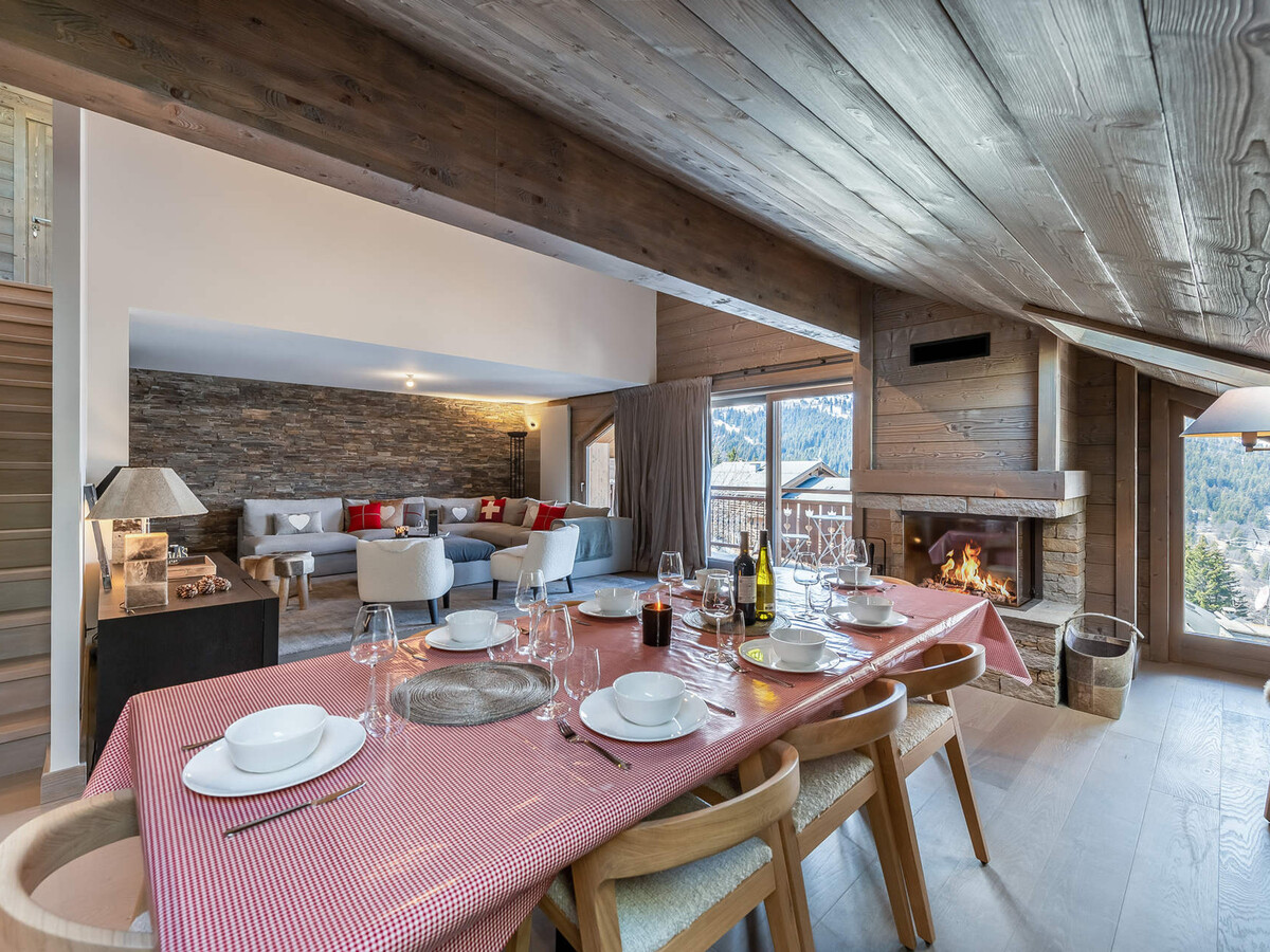 Duplex 125m² 9 personnes à Méribel, 230m des pistes - Photo 2