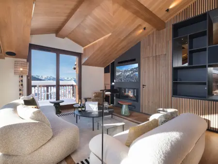 Chalet de luxe avec jacuzzi et vues panoramiques à Courchevel 1650 : photo 2