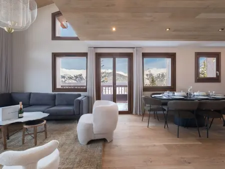 Magnifique duplex à Courchevel, spacieux et moderne pour 8 personnes : photo 14