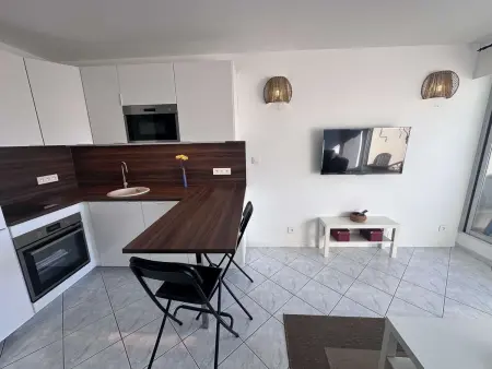 T2 avec piscine et vue port, à 100 m de la plage à Port Camargue : photo 7