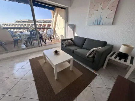 T2 avec piscine et vue port, à 100 m de la plage à Port Camargue : photo 8