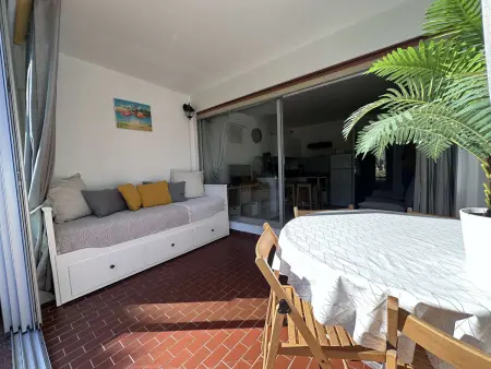 Studio 28m² terrasse sud, piscine à 50m de la plage : photo 3