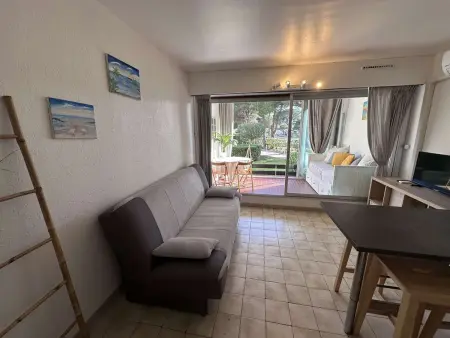 Studio 28m² terrasse sud, piscine à 50m de la plage : photo 10