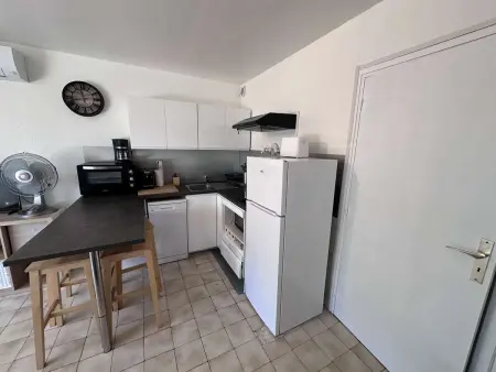 Studio 28m² terrasse sud, piscine à 50m de la plage : photo 16