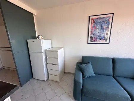 Studio-cabine vue mer, plage à 50 m, Port Camargue : photo 6