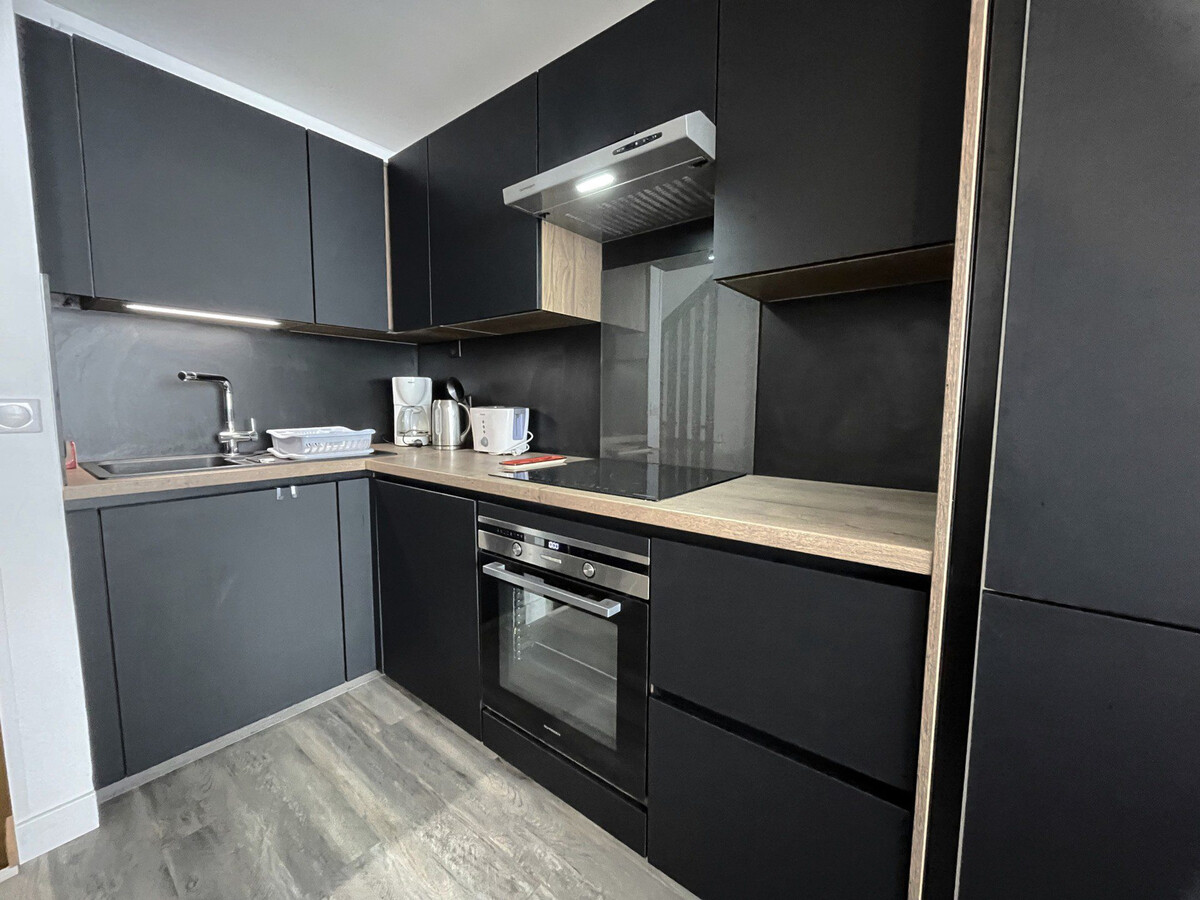 Duplex 4 pers balcon sud, Les Menuires, parking - Photo 3