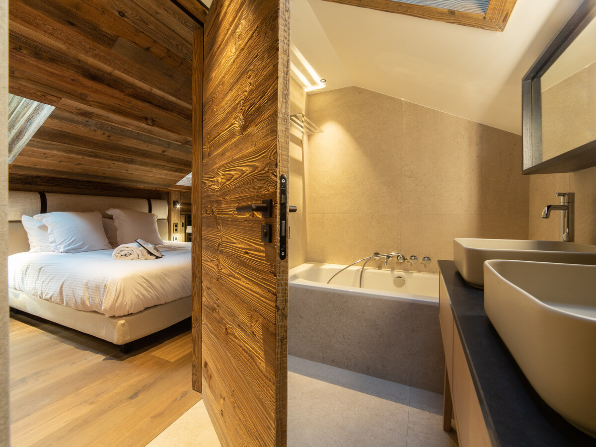 Penthouse 5 chambres avec spa et conciergerie à Méribel - Photo 18