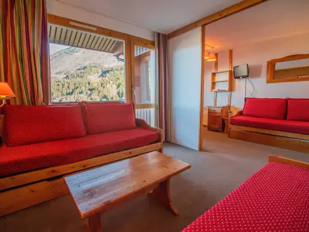 Location appartement à Valmorel, Studio skis aux pieds à Valmorel, proche ESF et commerces, animaux acceptés