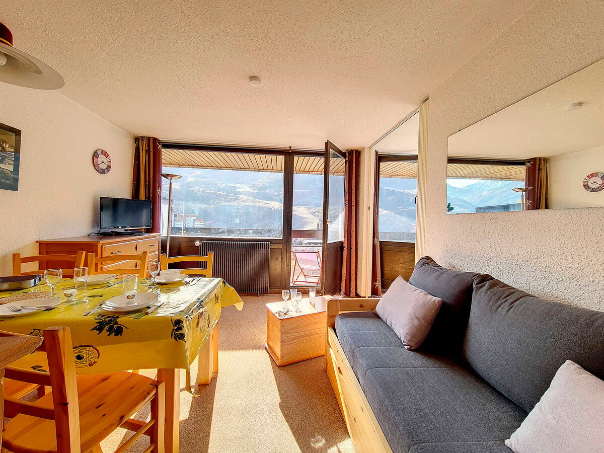 Appart 2 P ski aux pieds avec balcon - Les Menuires - Photo 1