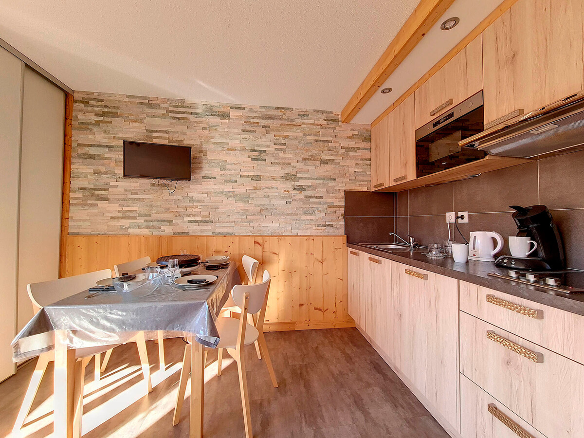 Studio rénové 22 m² ski aux pieds, balcon Sud - Photo 2