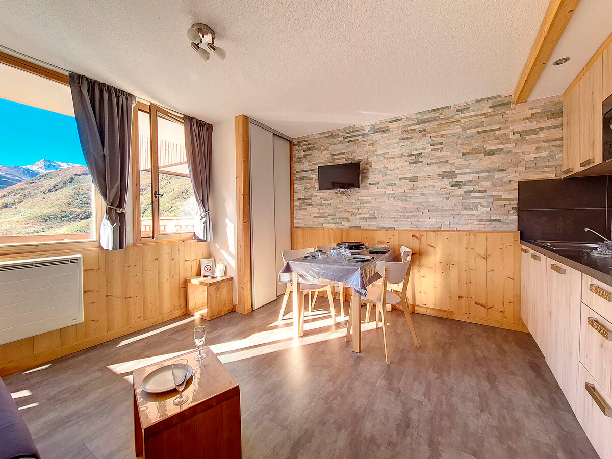 Studio rénové 22 m² ski aux pieds, balcon Sud - Photo 6