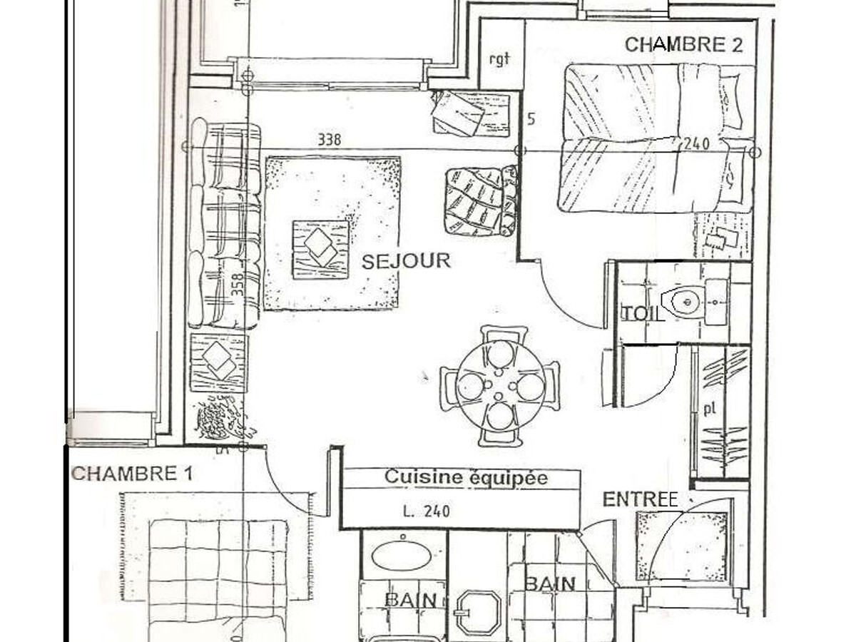 Appartement 3 pièces aux Menuires, balcon + parking - Photo 13
