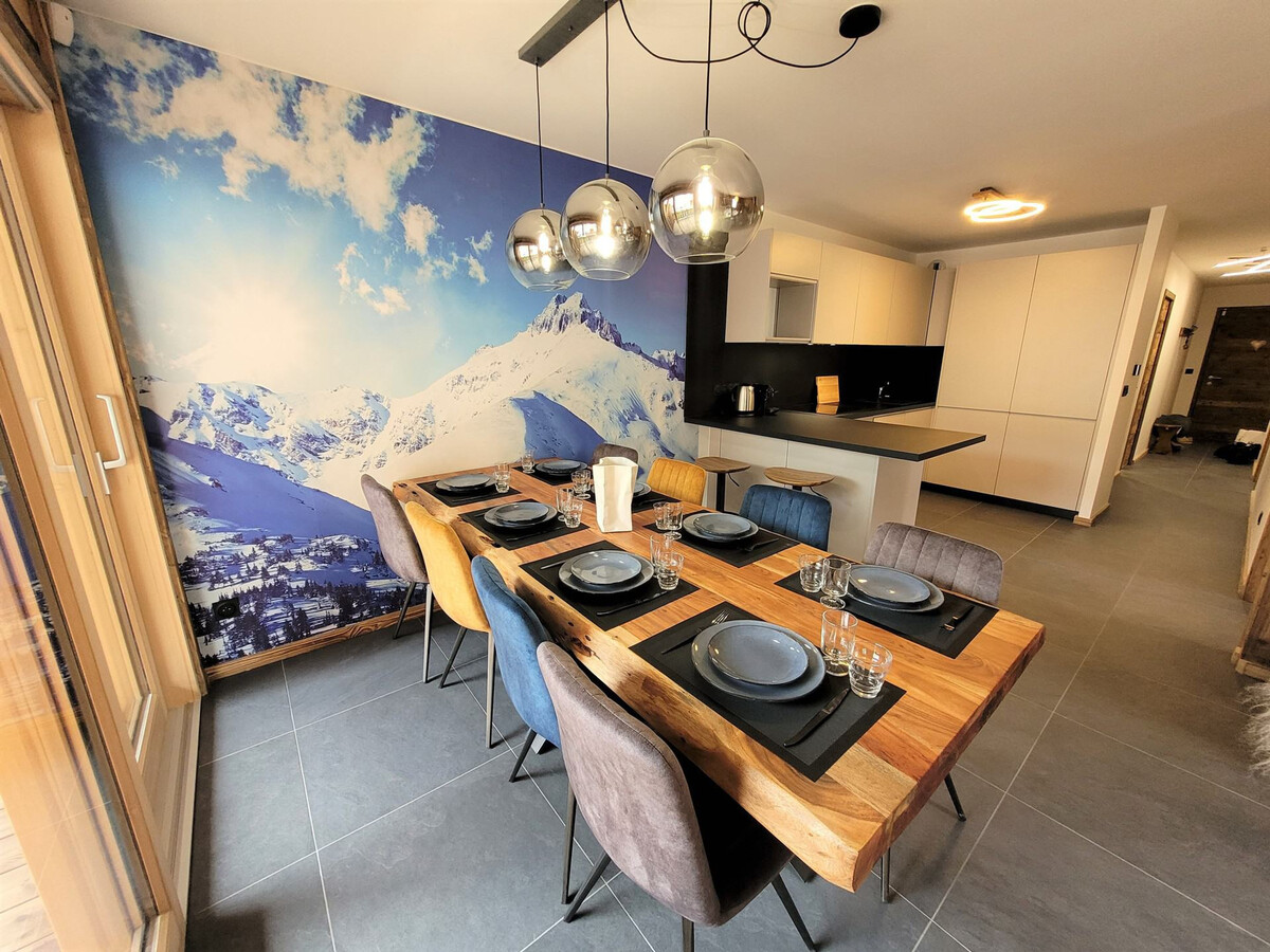 Appartement 8 pers. aux Gets, 3 chambres, garage et casiers ski - Photo 3