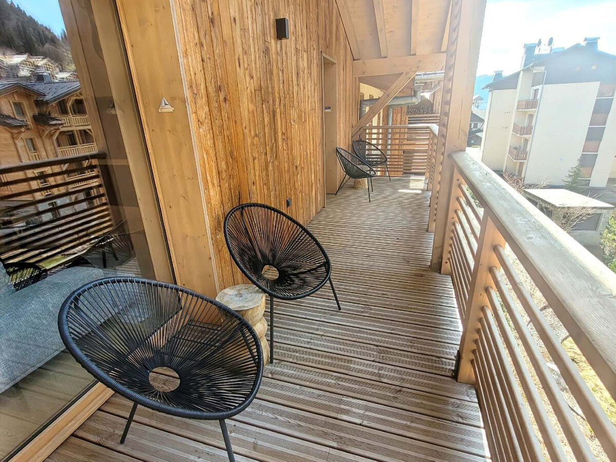 Appartement moderne avec cheminée vapeur aux Gets - Photo 12