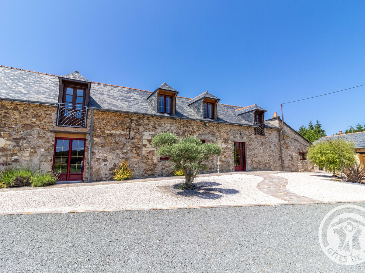 Gîte La Goguerie : 11 personnes, piscine et 4000m² de verdure - Photo 1