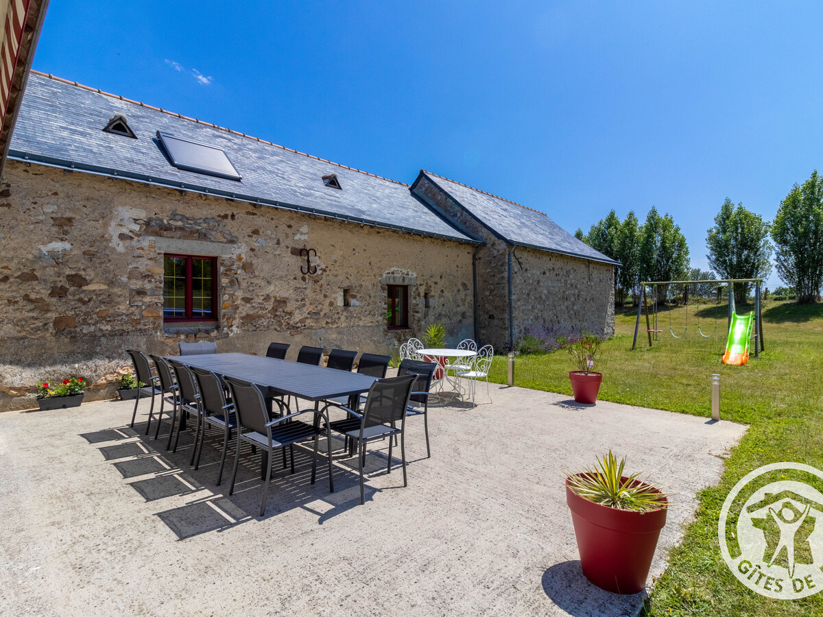 Gîte La Goguerie : 11 personnes, piscine et 4000m² de verdure - Photo 3