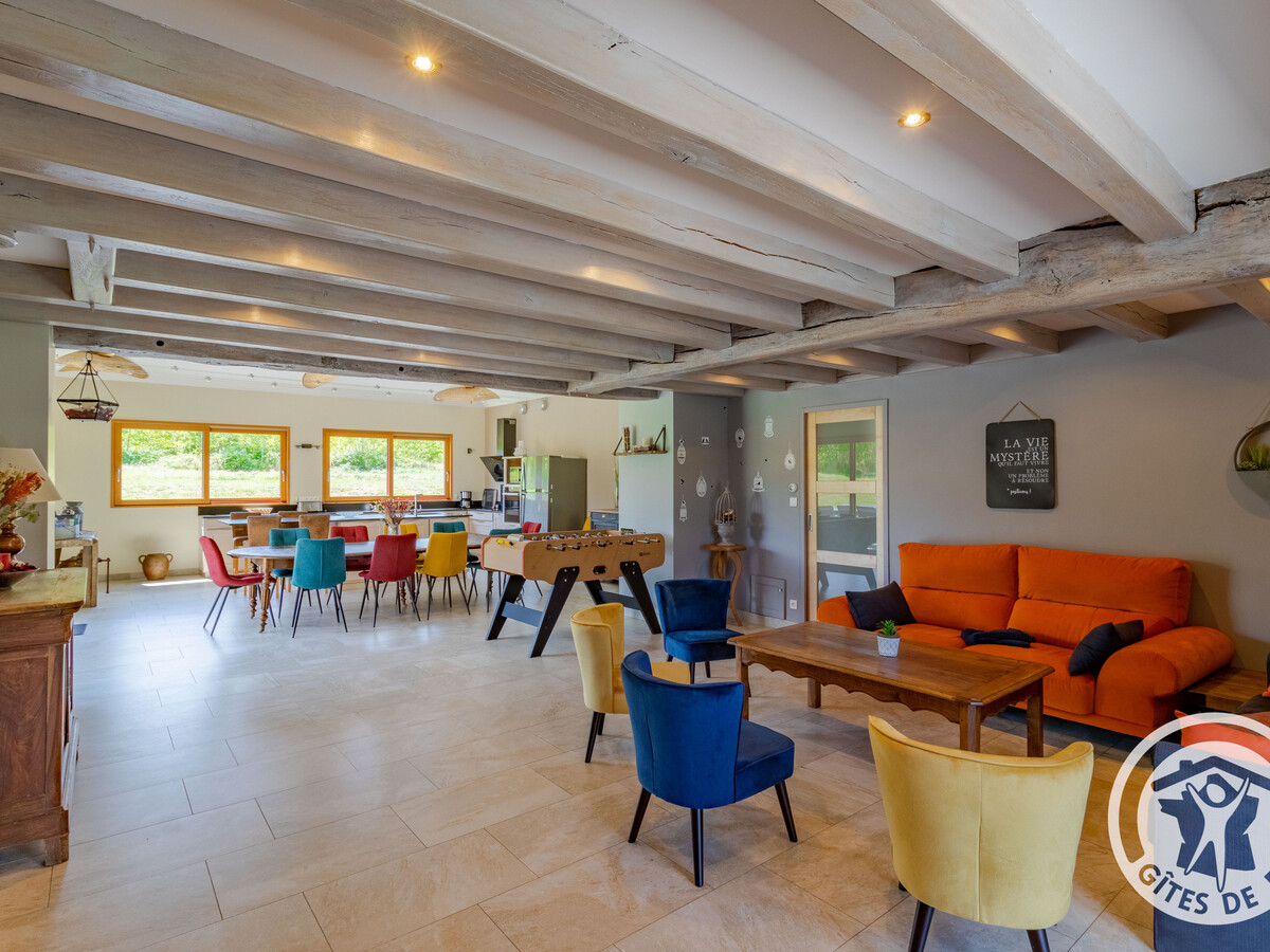 Gîte La Goguerie : 11 personnes, piscine et 4000m² de verdure - Photo 4