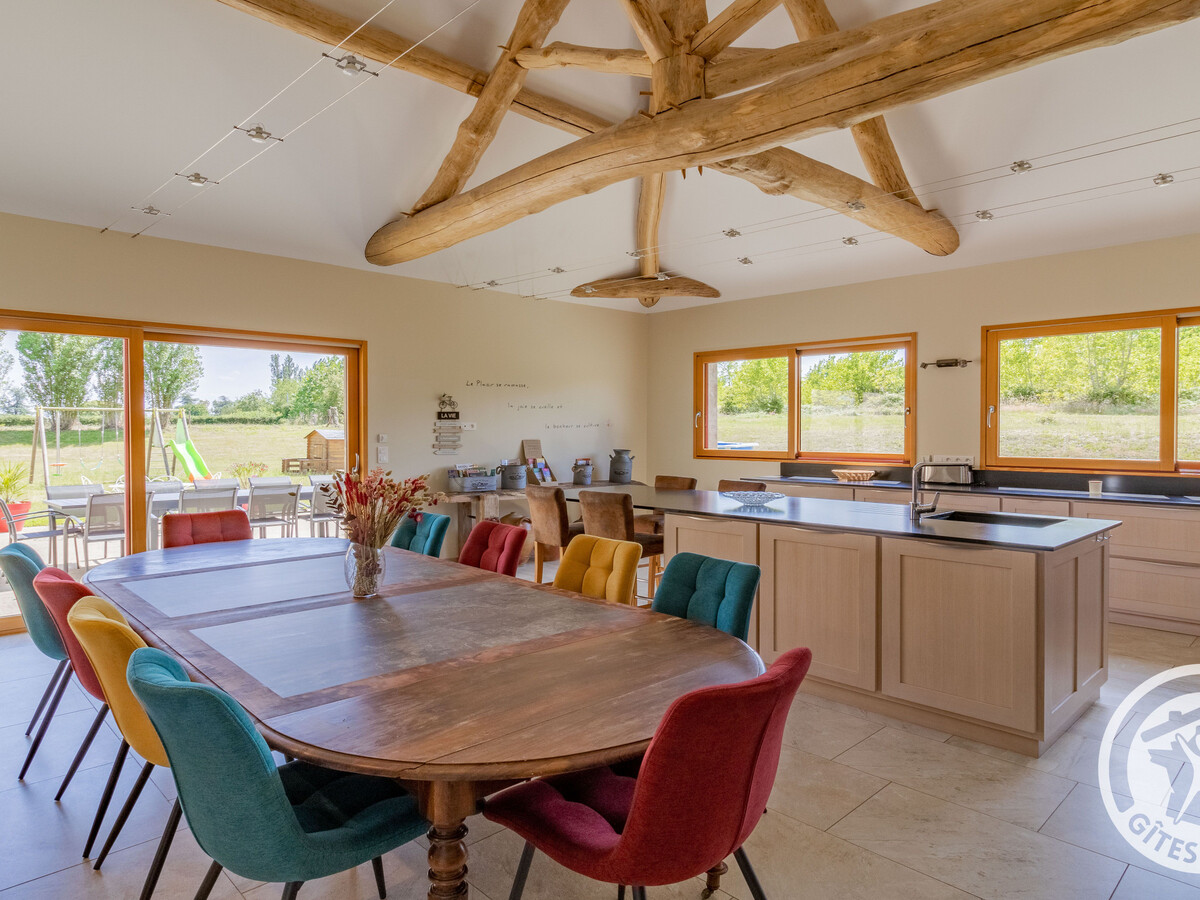 Gîte La Goguerie : 11 personnes, piscine et 4000m² de verdure - Photo 5