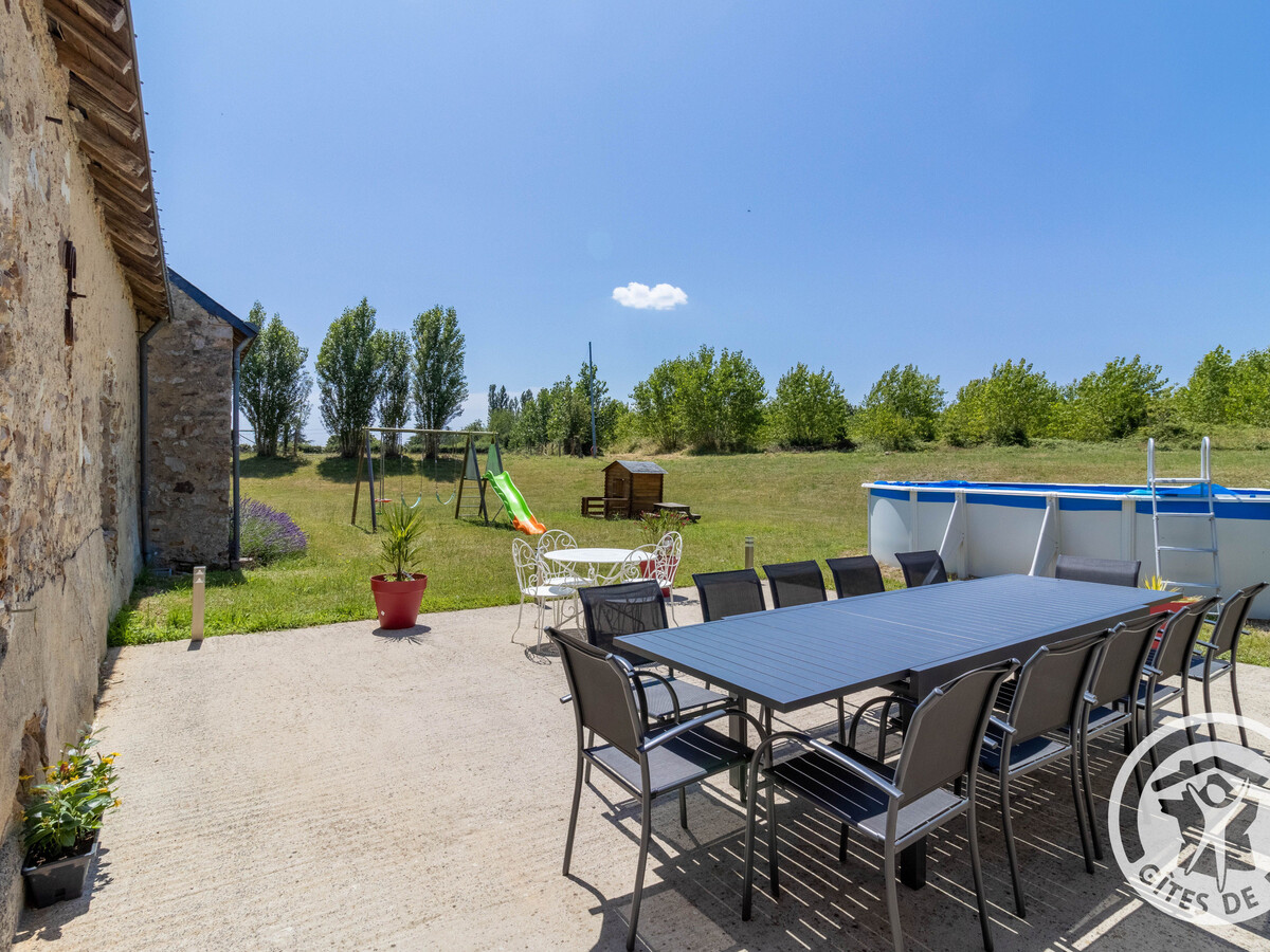 Gîte La Goguerie : 11 personnes, piscine et 4000m² de verdure - Photo 9