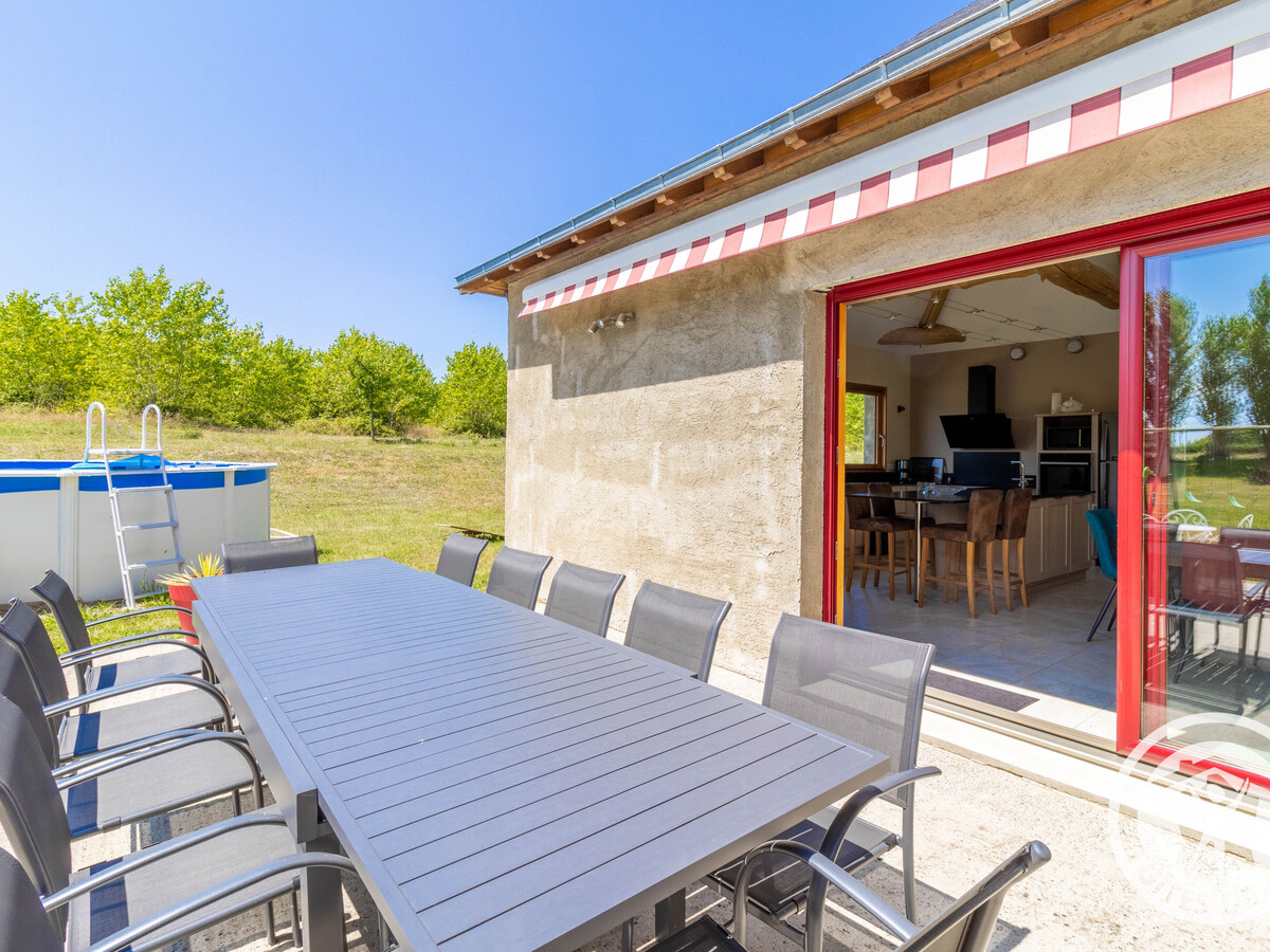 Gîte La Goguerie : 11 personnes, piscine et 4000m² de verdure - Photo 10