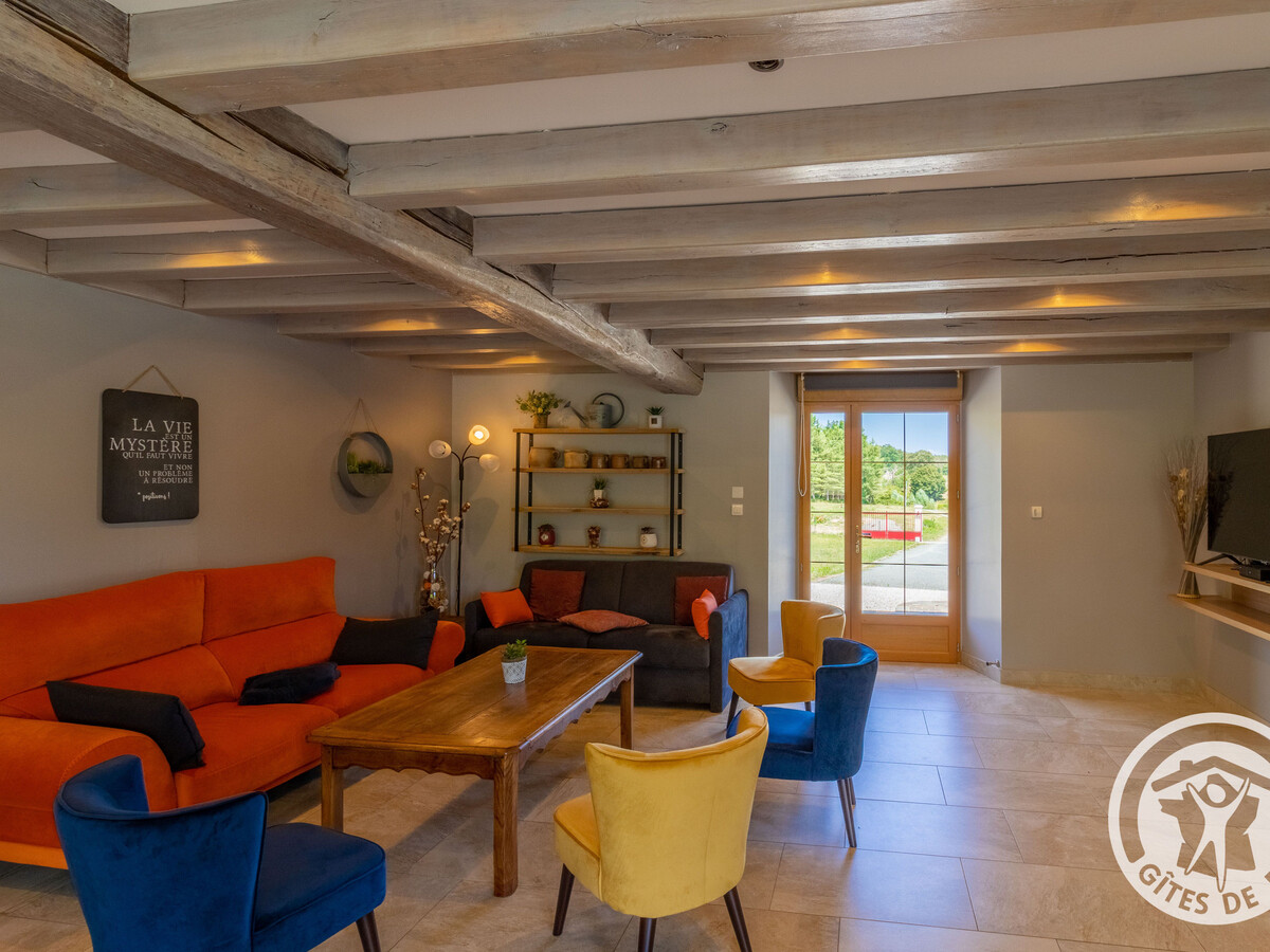 Gîte La Goguerie : 11 personnes, piscine et 4000m² de verdure - Photo 11