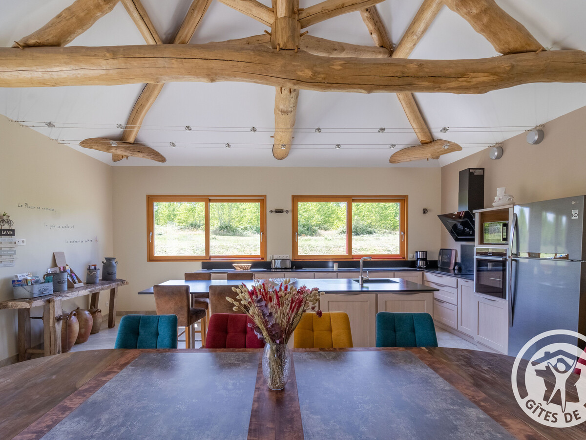 Gîte La Goguerie : 11 personnes, piscine et 4000m² de verdure - Photo 13