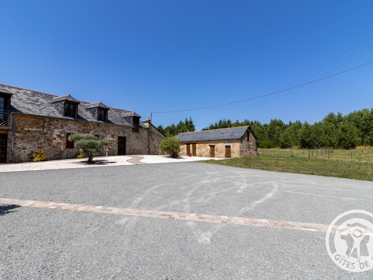 Gîte La Goguerie : 11 personnes, piscine et 4000m² de verdure - Photo 35