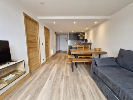 Appartement 2 pièces 6 pers. avec balcon Sud-Ouest, Les Arcs 1800 : photo 2