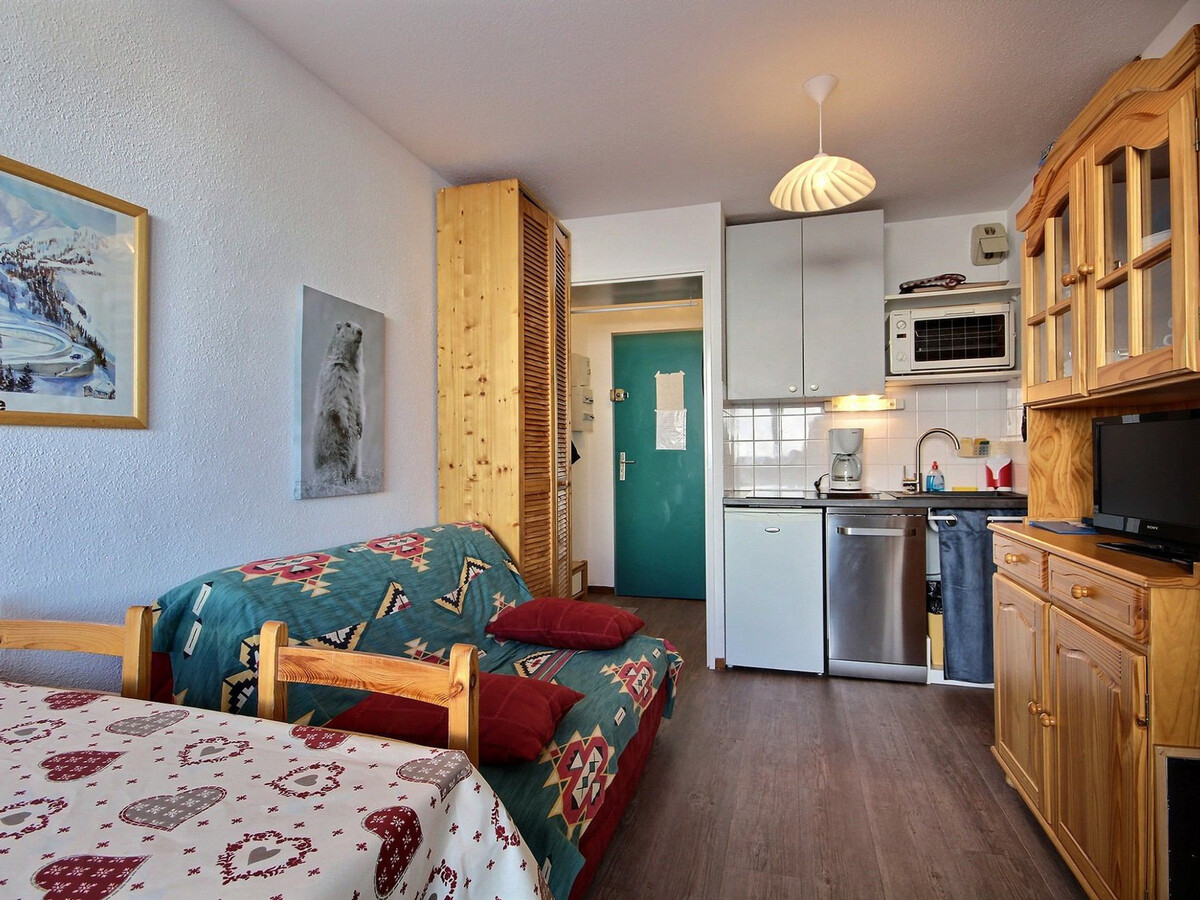 Appartement 4 pers, grande terrasse à Plagne Soleil - Photo 3