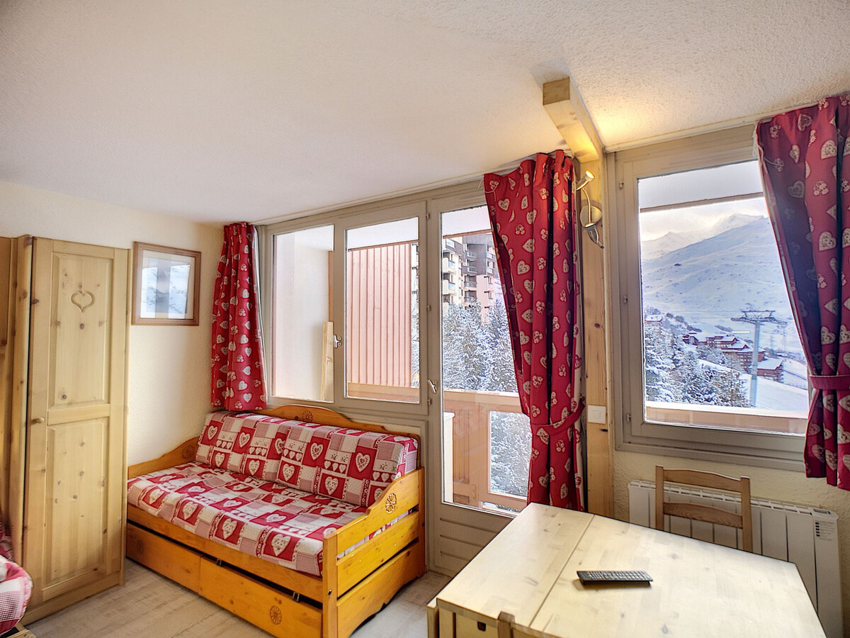2 pièces 4 pers rénové, balcon sud, pied des pistes - Photo 6